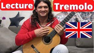 Lecture on guitar tremolo - quintol tremolo with pinky - Andrey Trush