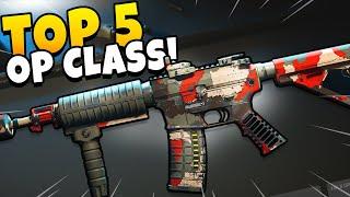 TOP 5 MOST OVERPOWERED GUNS IN MODERN WARFARE 2.. BEST CLASS COD MW2 Gameplay