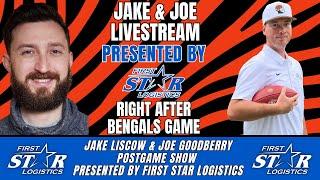 Jake Liscow & Joe Goodberry Bengals Postgame Show Livestream