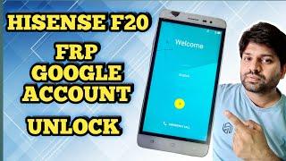 Hisense F20 Frp Unlock  Google Account Bypass F20  Za Mobile Tech