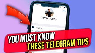 TOP TELEGRAM LIFE HACKS for iPHONE