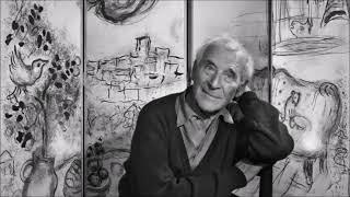 Marc Chagall - Discussion du peintre avec ses amis Une soirée à Saint-Paul-de-Vence