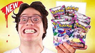 Opening a Pokemon Paldea Evolved Booster Box NEW