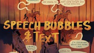 Speech Bubbles & Text in Comics Guide for New Artists