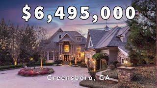 Stunning 11000 SQFT Luxury Mansion on Lake Oconee