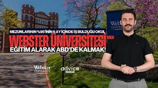 Üniversite Eğitimiyle ABDden 3 Yıl Çalışma İzni Almak I Webster University I Özel Röportaj