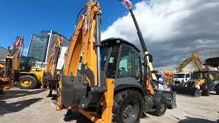 2022 All New Case 580 SV TC Backhoe Loader Walkaround ATEST Expo IEC