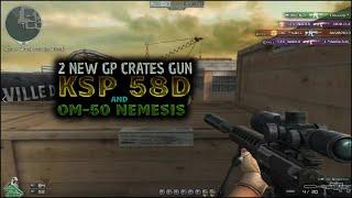 Crossfire West - New GP crates gun KSP 58D and OM-50 NEMESIS FFA game played