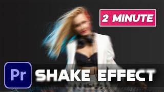 Quick Camera Shake Effect Tutorial in 2 minutes  Premiere Pro