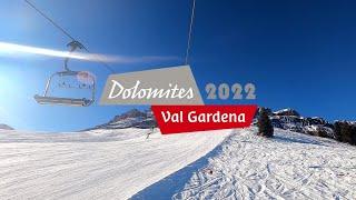 Val Gardena - Ortisei - Januari 2022 - Dolomiti Superski