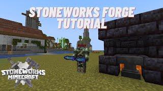 Minecraft Stoneworks Forge System Tutorial