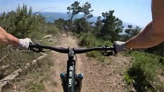 San Bartolomeo al Mare - Mountainbike Trail Start from the Antenna