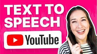 Text to Speech for YouTube Videos  FAST & EASY