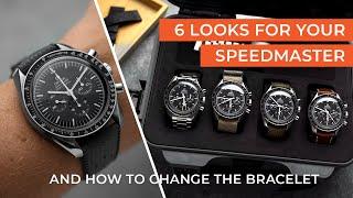 My favourite straps for the Speedmaster and a quick How to remove the bracelet on your watch?