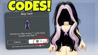 CODES FOR FREE HAIR