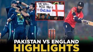 Highlights  Pakistan vs England  T20I  PCB  MU2A