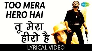 Tu Mera Hero Hai with lyrics  तू मेरा हीरो है गाने के बोल  Hero1983 MeenakshiJackie Shroff