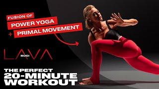 Free 20-Minute Fusion of Power Yoga & Primal Movement  Official BODi LAVA Sample Workout