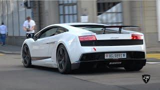 Super LOUD Lamborghini Gallardo LP570-4 Superleggera in Zurich INSANE Sounds