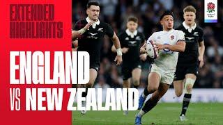 IT WENT DOWN TO THE LAST KICK OF THE GAME  England vs New Zealand  Extended highlights