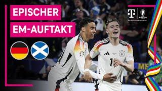 Deutschland - Schottland Highlights mit Live-Kommentar  UEFA EURO 2024 Gruppenphase  MAGENTA TV