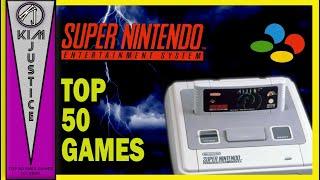 Kim Justices Top 50 SNES Games of All-Time