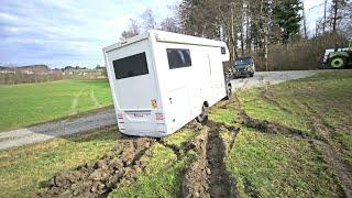 KIPPT DAS SCHÖNE WOHNMOBIL DOCH NOCH? Sven fährt Concorde Cruiser 4x4 FEST Ein ️ für alle Helfer