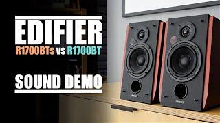 Edifier R1700BTs  vs  Edifier R1700BT    Sound Comparison