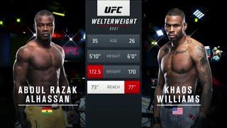 UFC Vegas 14 Williams vs. Alhassan Full Fight Highlights