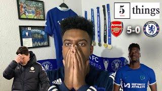 Shouldve Sacked Poch MONTHS AGO  5 Things We Learned From arsenal 5-0 Chelsea@carefreelewisg