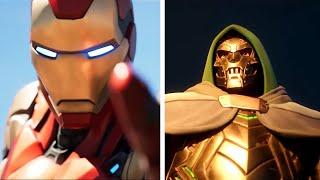 Nexus War Launch Trailer vs Absolute Doom Trailer Fortnite