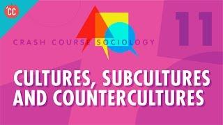 Cultures Subcultures and Countercultures Crash Course Sociology #11