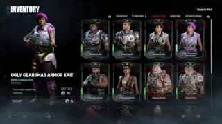 Gears of war 4 Gearsmas pack opening