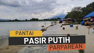 Pesona Kabupaten Toba  Pasir Putih Parparean Porsea.