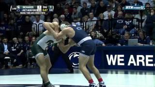 Michigan State Spartans at Penn State Nittany Lions Wrestling  149 Pounds - Richards vs. Retherford