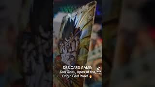 Goku Apex of Origin GOD RARE GDR - DBS Card Game 2024