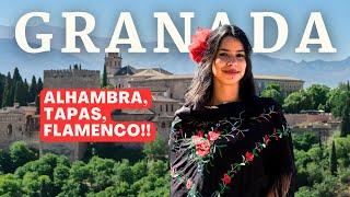 GRANADA  The Moorish gem of Spains Andalucia region ALHAMBRA TAPAS FLAMENCO & MORE