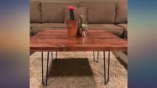 Industrial By Design - 16” Hairpin Furniture Legs - Coffee Table Bench Stool - review