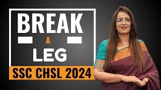 Break a leg  SSC CHSL 2024  English With Rani Maam