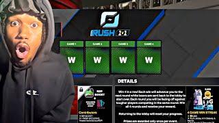 How I won the 1v1 rush event in NBA2K24… *I RAGE*