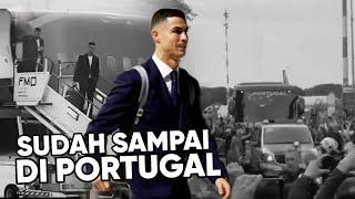 BIKIN MACET SAMBUTAN WARGA PORTUGAL SAAT CRISTIANO RONALDO DAN TIM SAMPAI DI PORTUGAL