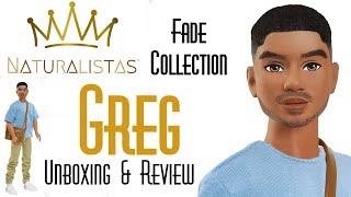  NATURALISTAS GREG FADE COLLECTION ️ NEW MALE DOLL LINE ECW  UNBOXING & REVIEW PURPOSE TOYS