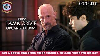 Law & Order Organized Crime Season 5 Will Be There 5th Season? - Premiere Next