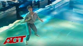 Australian Teen Solo Dancer OWNS The Americas Got Talent Stage LIVE  Max Ostler