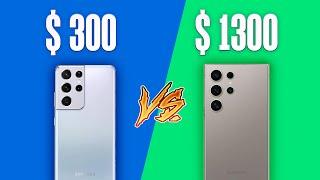 $1300 Galaxy S24 Ultra vs $300 S21 Ultra - Shockingly Close