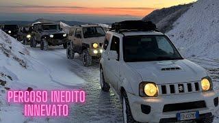 NEVE ALTA CON IL JIMNY Foce a Giovo pt.2