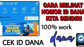 Cara Melihat Nomor ID Dana Kita Sendiri  Tutorial Cek ID Dana