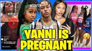 BrooklynQueen exposes Yannis pregnancy.. she cant fight  RichBoyTroy says hes the father