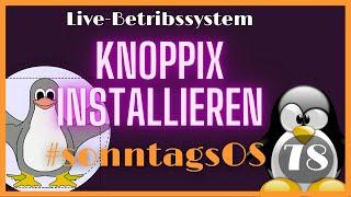 Auch zum Installieren geeignet - KNOPPIX 9.1 - #SonntagsOS - 78