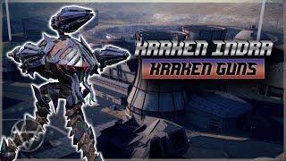 WR  Kraken Indra wKraken Weapons – Maxed Gameplay  War Robots